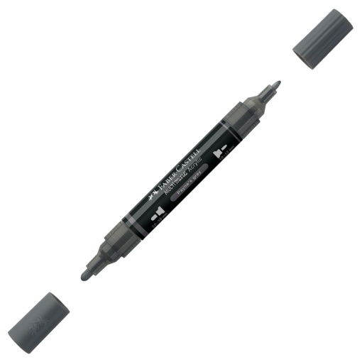 Marcador acrílico FABER-CASTELL Multimark cinza 181