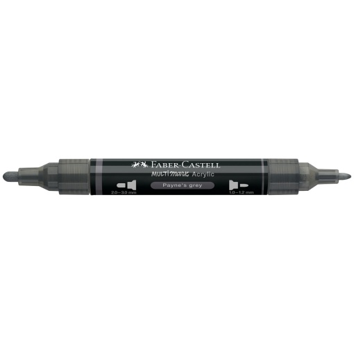 Faber-Castell Multimark acrylic marker, gray, 181