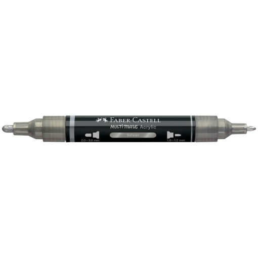 Faber-Castell Multimark acrylic marker, silver, 251