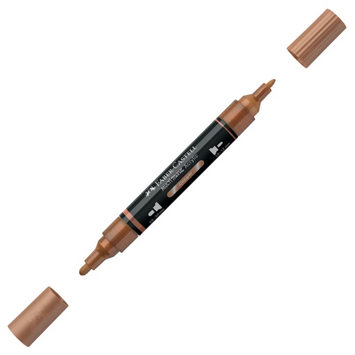 Marcador acrílico FABER-CASTELL Multimark bronze 252