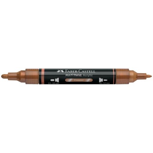 Faber-Castell Multimark acrylic marker, bronze 252