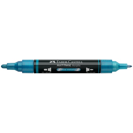Faber-Castell Multimark acrylic marker, metallic blue, 292