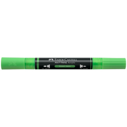Faber-Castell Multimark fluorescent green acrylic marker 257
