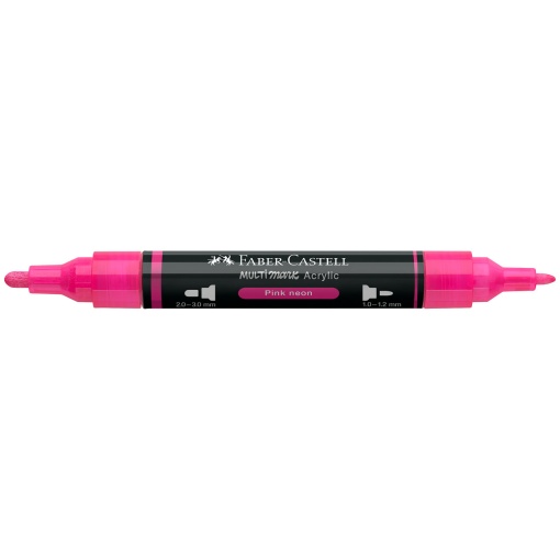 Faber-Castell Multimark fluorescent pink acrylic marker 253
