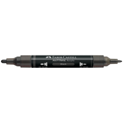 Faber-Castell Multimark acrylic marker, black, 199