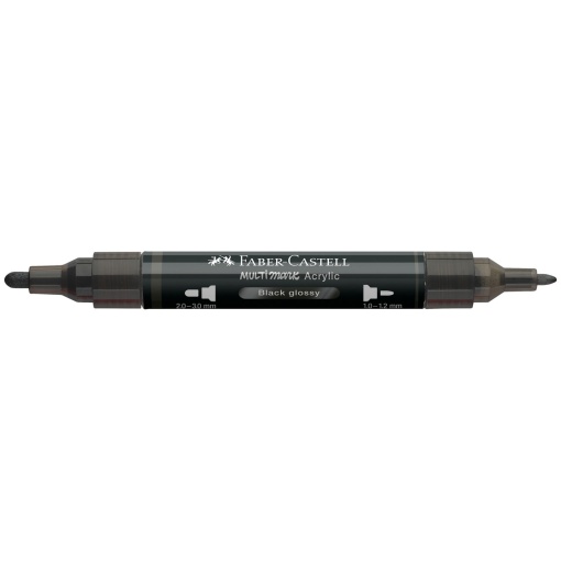Faber-Castell Multimark Glossy Black Acrylic Marker 299
