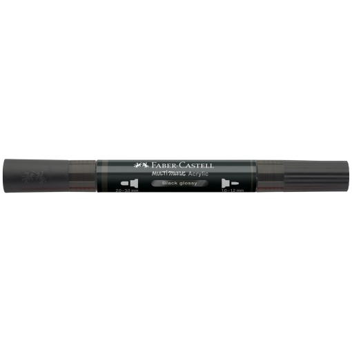 Faber-Castell Multimark Glossy Black Acrylic Marker 299