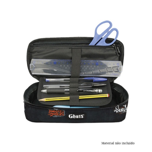 Estojo GHUTS Rectangle Sk8 Stickers