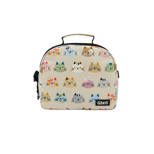 Lancheira térmica GHUTS Yummg Meow Mix 22x20x11cm