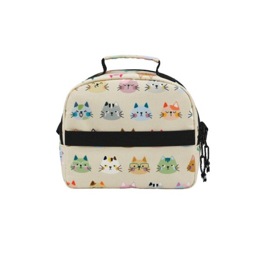 Lancheira térmica GHUTS Yummg Meow Mix 22x20x11cm