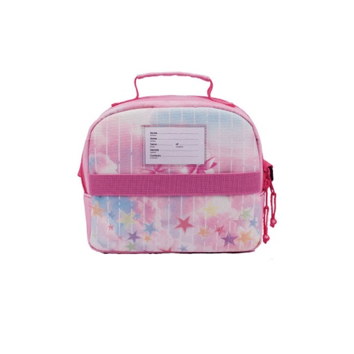 Lancheira térmica GHUTS Yummg Pink Rain 22x20x11cm