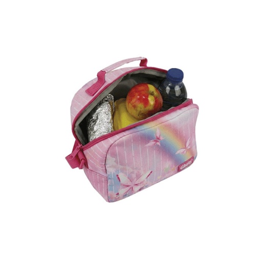 Lancheira térmica GHUTS Yummg Pink Rain 22x20x11cm