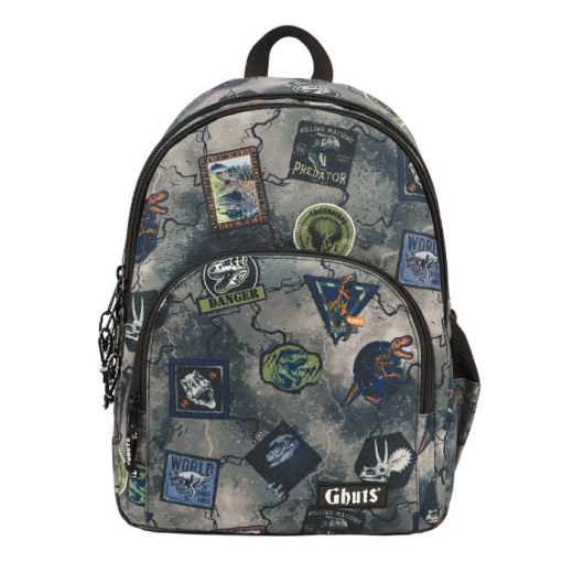 Mochila GHUTS King Stickersaurus 31x43x17cm