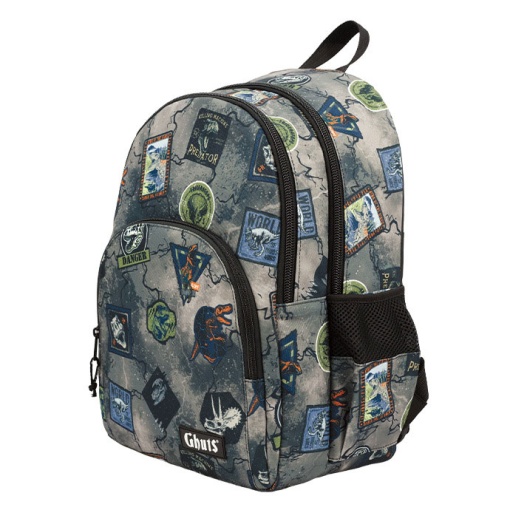 Mochila GHUTS King Stickersaurus 31x43x17cm