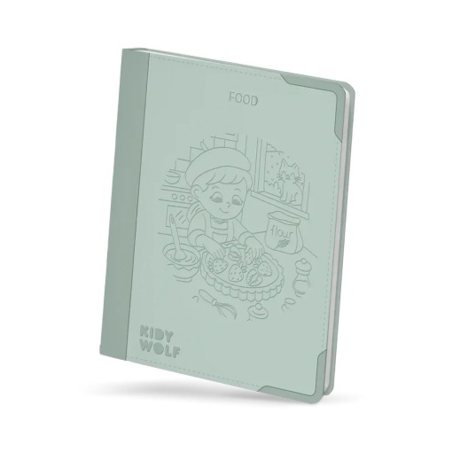 Pizarra luminosa para colorear alimentos del mundo, Kidy Wolf, Kidydraw