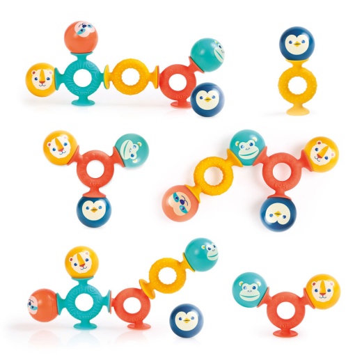 Bolas sonoras com ventosas LUDI