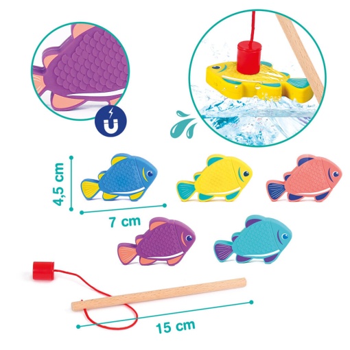 Juego de pesca magnética LUDI 40091