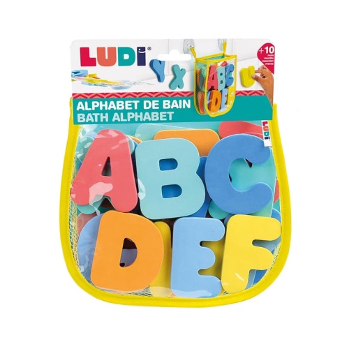 Alfabeto para o banho LUDI