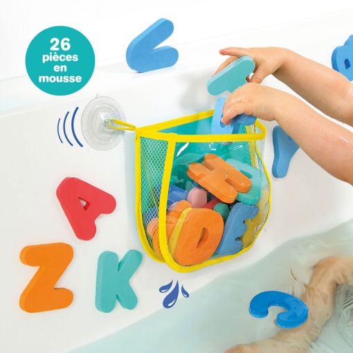 ALFABETO DE BAÑO LUDI 40092