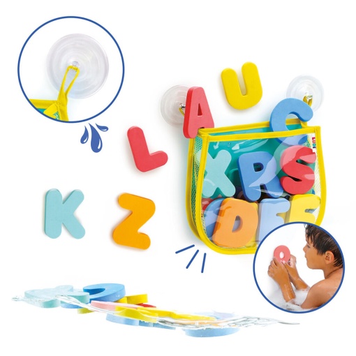 ALFABETO DE BAÑO LUDI 40092