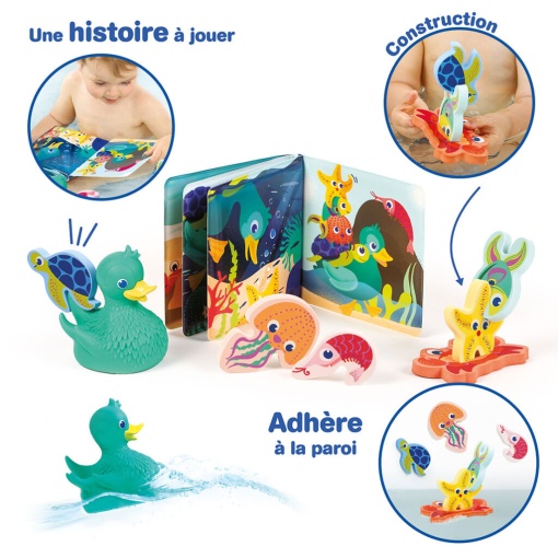 LIBRO DE BAÑO CON ANIMALES LUDI 40095