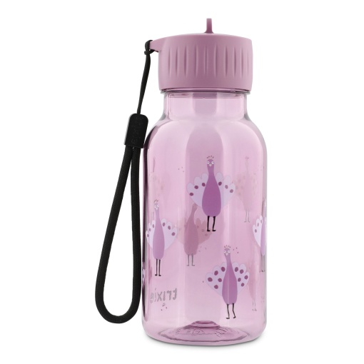 Garrafa em Tritan MRS. PEACOCK 350 ml TRIXIE