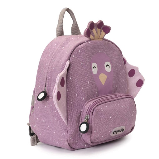 BACKPACK MRS. PEACOCK TRIXIE 30X23X11CM TRX.90-198