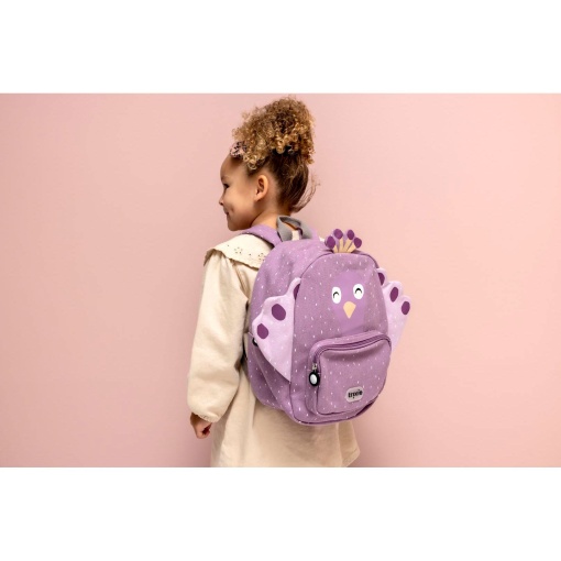 BACKPACK MRS. PEACOCK TRIXIE 30X23X11CM TRX.90-198