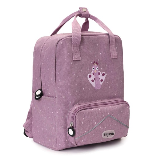 BACKPACK MRS. PEACOCK TRIXIE 34X27X12CM TRX.94-198