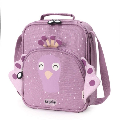 Thermal lunchbox with handle Mrs. Peacock 22x7x26cm TRX.95-198