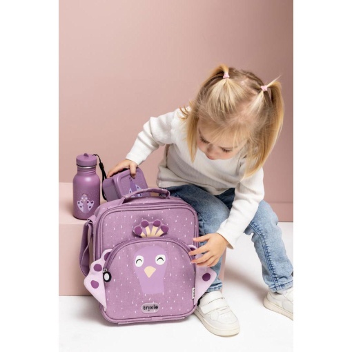 Thermal lunchbox with handle Mrs. Peacock 22x7x26cm TRX.95-198