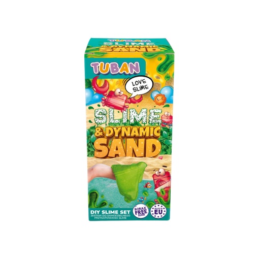 Kit slime e areia mágica TUBAN