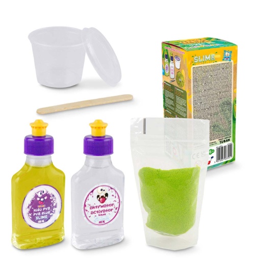 Kit slime e areia mágica TUBAN