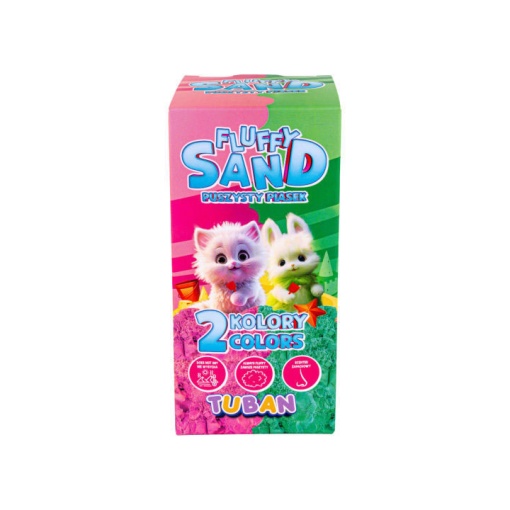 ARENA MÁGICA  TUBAN ROSA/VERDE 70G TU3789