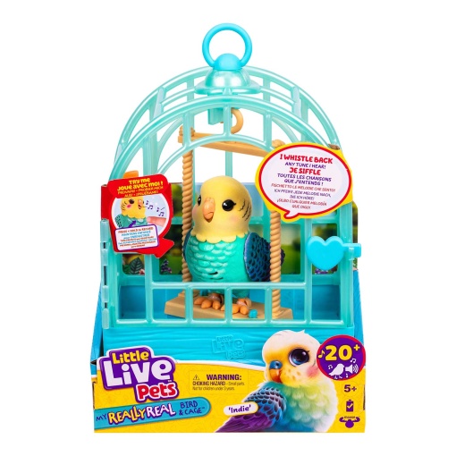 Little Live Pets - Talking Bird Cage MOOSE Indie
