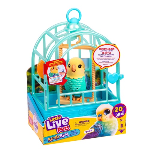 Little Live Pets - Talking Bird Cage MOOSE Indie