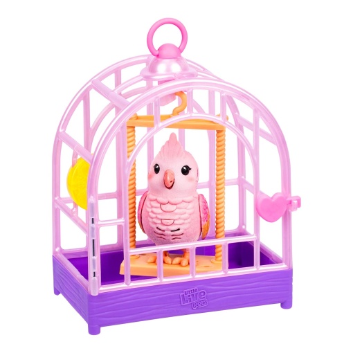 Little Live Pets - Jaula de pájaros parlante MOOSE Rosie