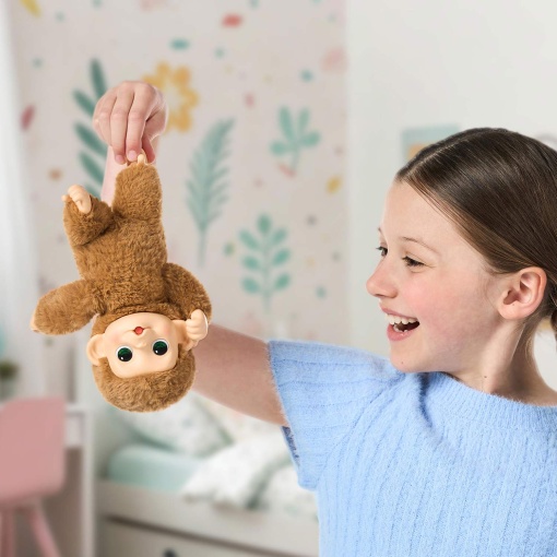 Little Live Pets - My Baby Monkey Minis MOOSE Pepi Peach