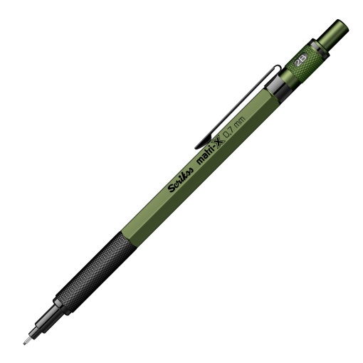 Lapiseira SCRIKSS Matri-X Classic 0,7 mm caqui