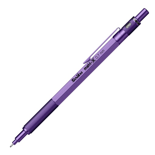 Lápiz mecánico SCRIKSS Matri-X Metallic de 0,7 mm, color morado
