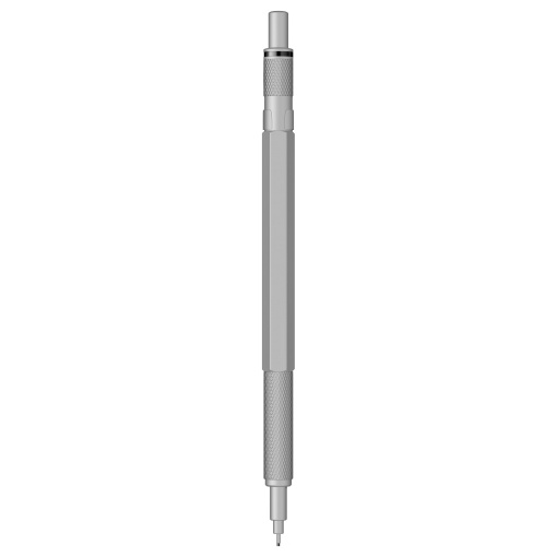SCRIKSS Matri-X Matte 0.7mm Mechanical Pencil, Light Gray