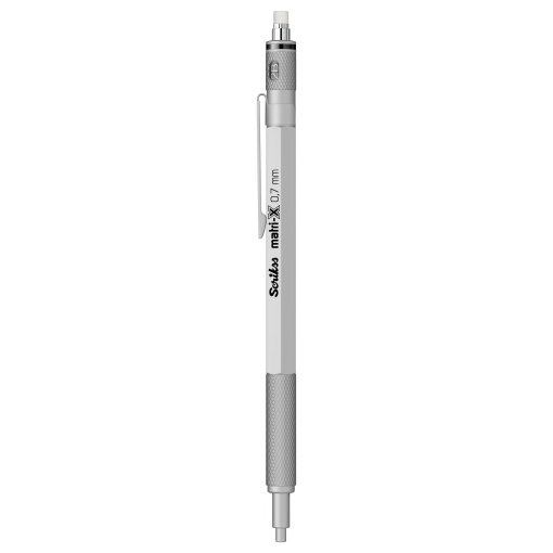SCRIKSS Matri-X Matte 0.7mm Mechanical Pencil, Light Gray