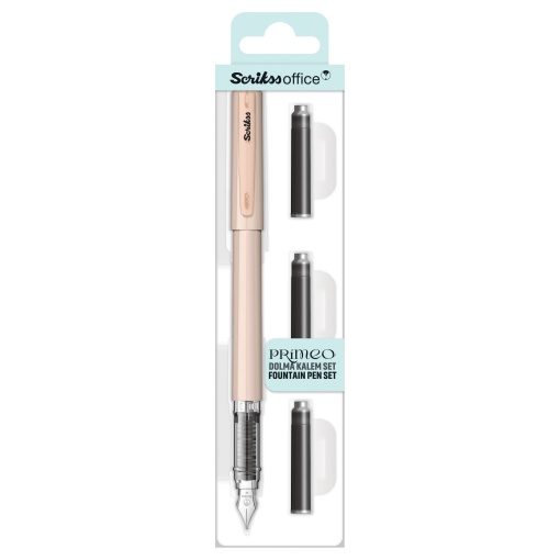 Pluma estilográfica SCRIKSS Primeo Latte M