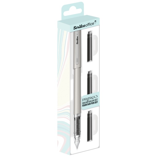 SCRIKSS Primeo Gray M Fountain Pen