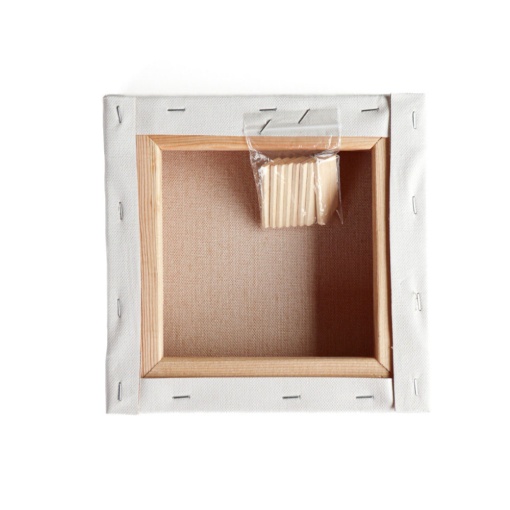 Lienzo de algodón + caja alta ART 3D 50x70cm