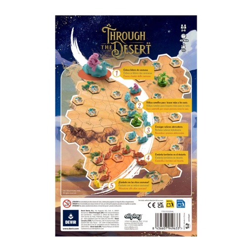 A través del desierto DEVIR BGTTDEEC (versión portuguesa)
