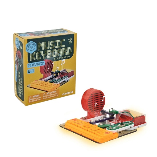 ELECTROFUN: Teclado musical MINILAND
