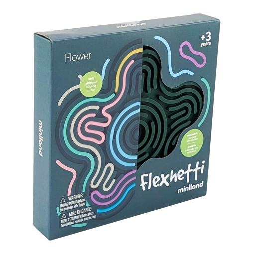 Quadro de atividades sensoriais MINILAND Flexhetti flor