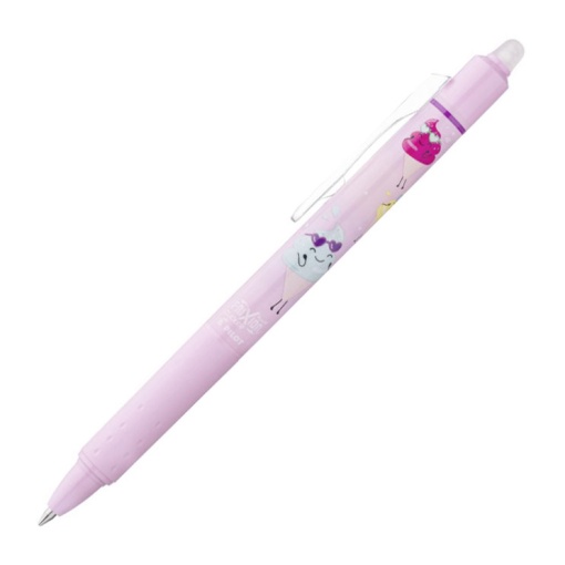 Rotulador borrable PILOT Frixion Pool Party Clicker de 0,7 mm violeta