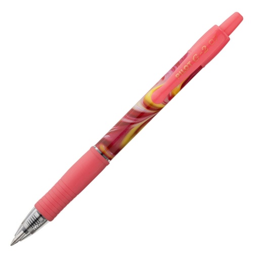 Bolígrafo de gel PILOT G-2 Flow rosa edición limitada